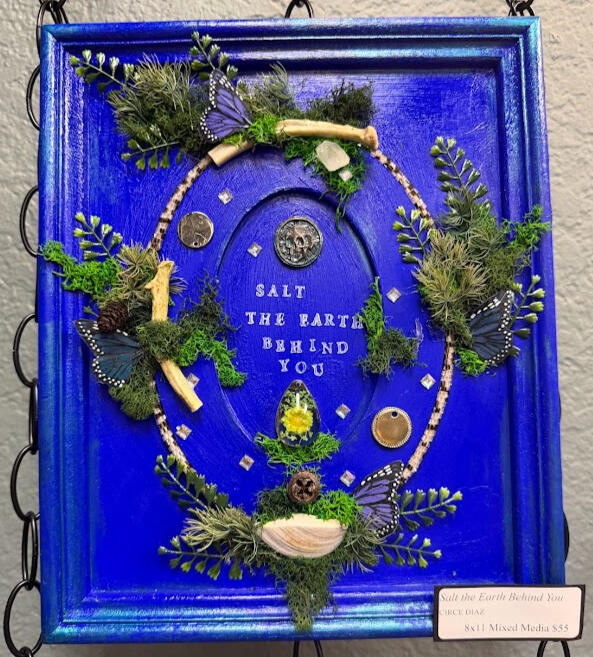 "SALT THE EARTH BEHIND YOU" available at Mystic Moon Raven in Vacaville, CA